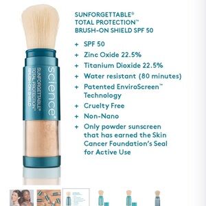 Colorescience Sunforgettable Brush-On Powder Shield - Medium